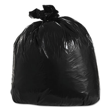 Trinity Plastics Low-density Can Liners, 33 Gal, 1.25 Mil, 33" X 39", Black, 100-carton freeshipping - TVN Wholesale